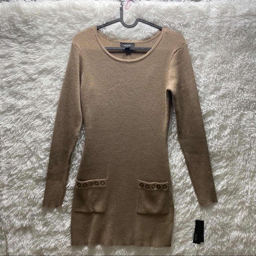 Alyx Long Sleeve Tunic Sweater NWT